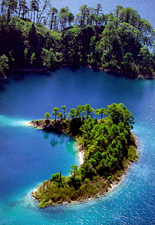 Lac de Montebello (Chiapas au Mexique)