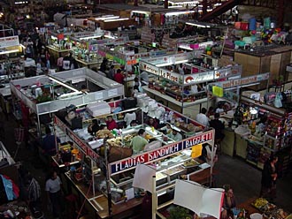 march&eacute; couvert de Guanajuato