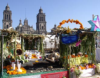 La Cath&eacute;drale M&eacute;tropolitaine au moment de la F&ecirc;te des Morts