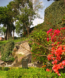 jardins Tepeyac pr&egrave;s de la Basilique de Guadalupe