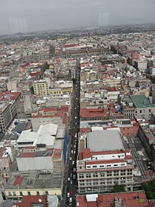 vue de la Tour de l'Am&eacute;rique latine