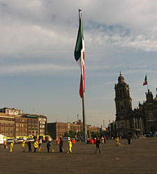 nettoyage du Z&oacute;calo &agrave; Mexico