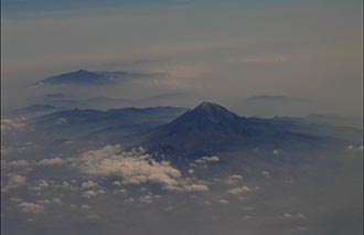 survol des volcans au d&eacute;part de Mexico