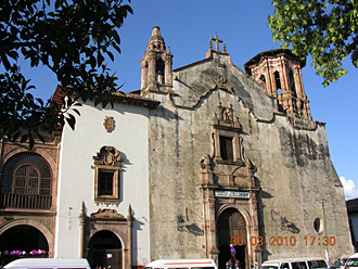 Biblioteca Gertrudis Bocanegra &agrave; P&aacute;tzcuaro (&eacute;tat du Michoac&aacute;n, Mexique)