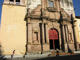 Temple de San Francisco &agrave; P&aacute;tzcuaro (&eacute;tat du Michoac&aacute;n, Mexique)