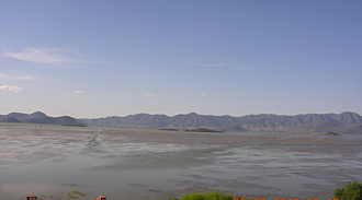 lagune de Cuitzeo (Michoac&aacute;n, Mexique)