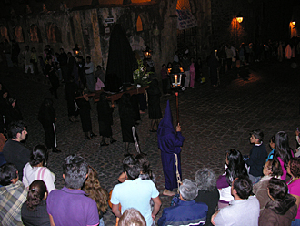 procession du silence &agrave; P&aacute;tzcuaro - "Vigile Pascale"