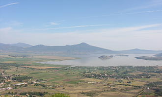 vue du Cerro del Estribo  (&eacute;tat du Michoac&aacute;n, Mexique)