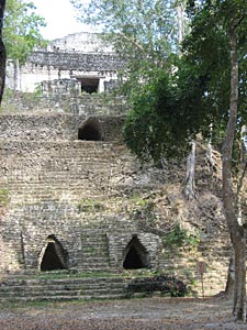 chambres mortuaires &agrave; Dzibilchalt&uacute;n