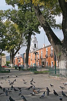 place de la Constituci&oacute;n &agrave; Tlaxcala